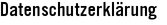 Datenschutzerklärung